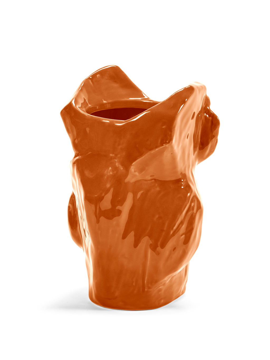 Vaso gufo S arancione After Midnight