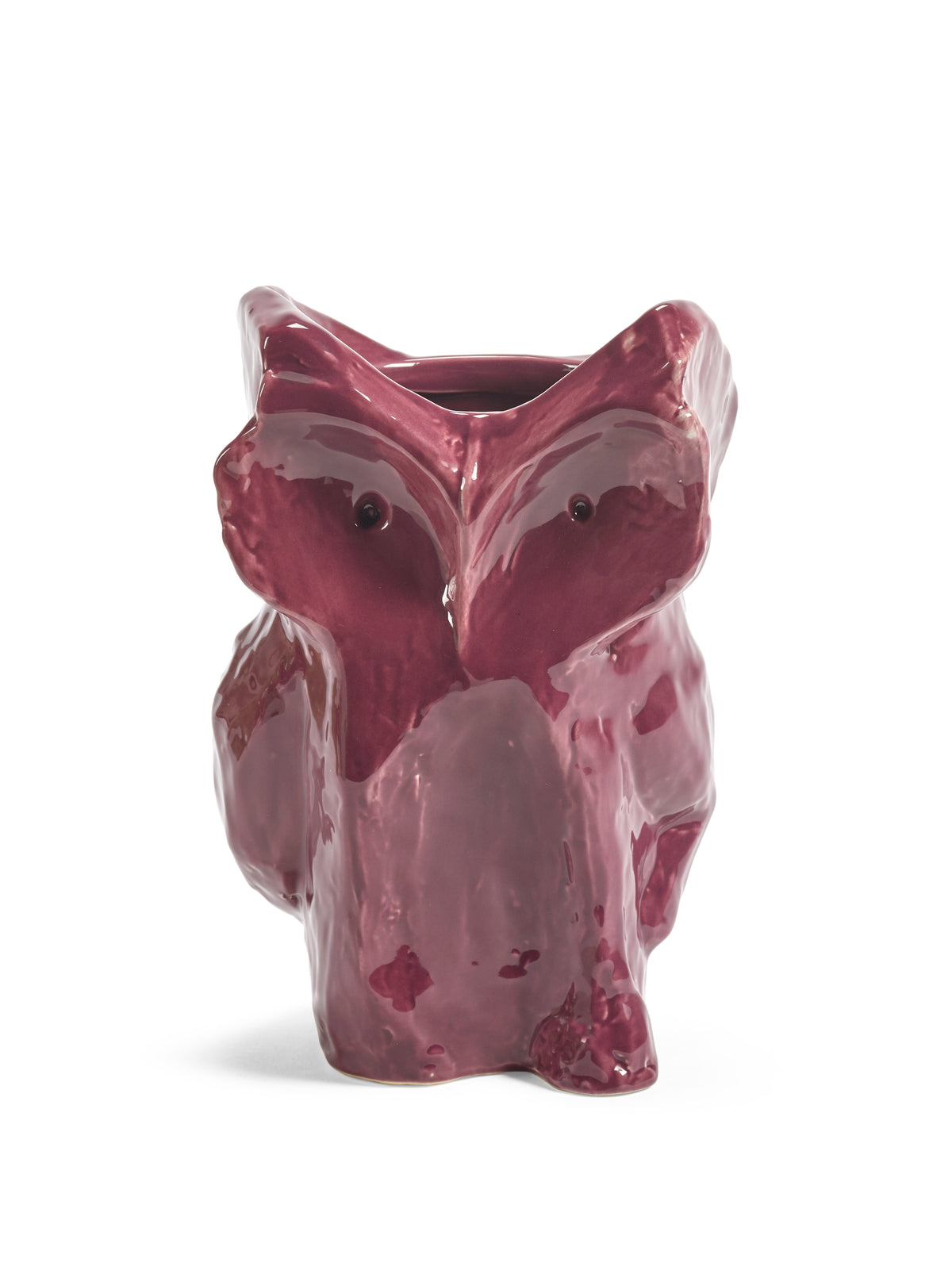 Vaso gufo S melanzana After Midnight