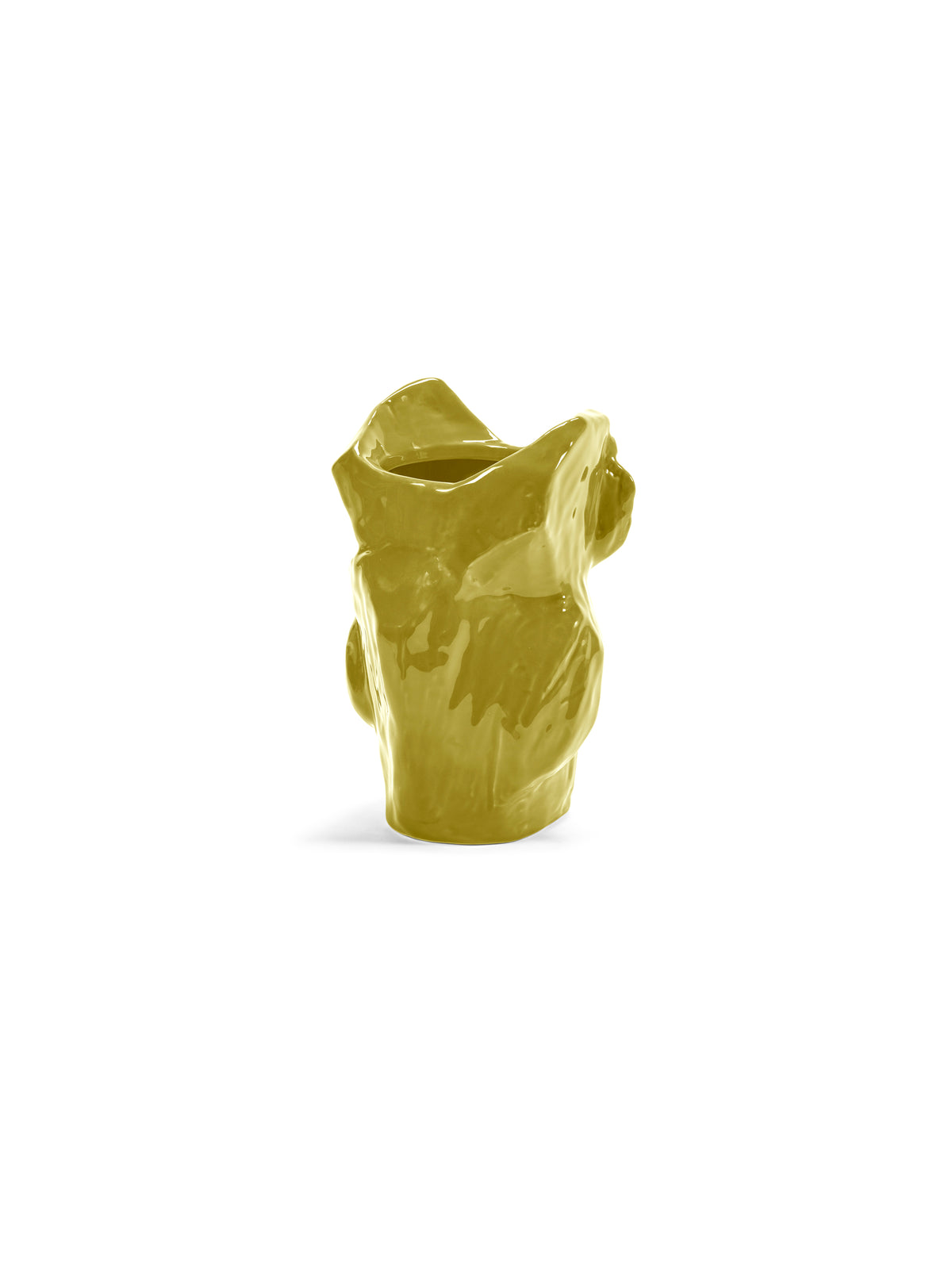 Vaso gufo XS giallo After Midnight collezione Midnight creatures di Marni