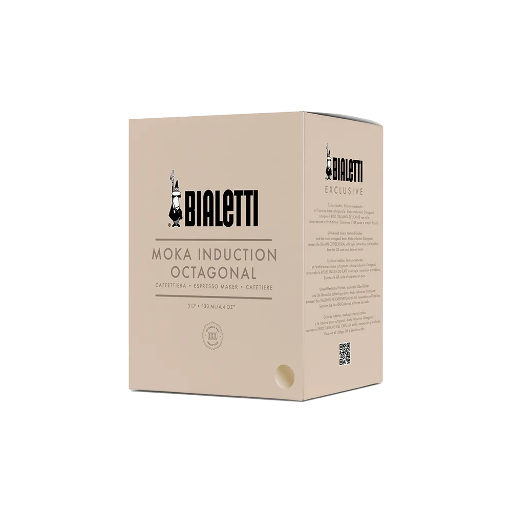 Moka per Induzione Desert Sand 3 tz
