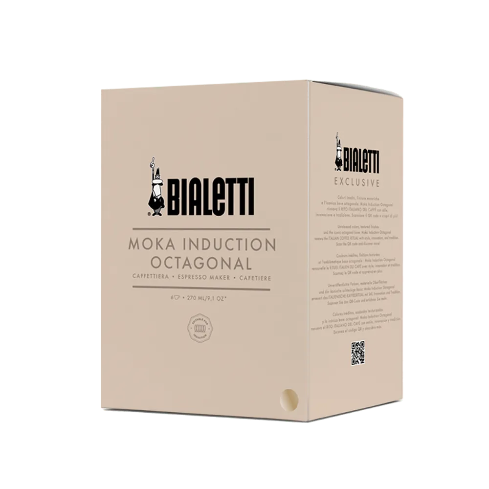 Moka per Induzione Desert Sand 6 tz