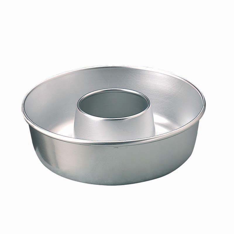 Ciambellone liscio con tubo in alluminio