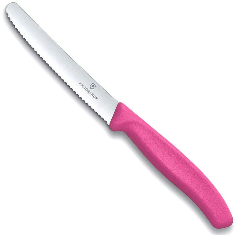 Coltello da Tavola Ondulato Rosa