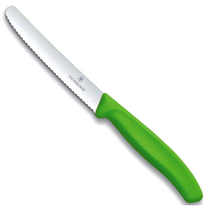 Coltello da Tavola Ondulato Verde