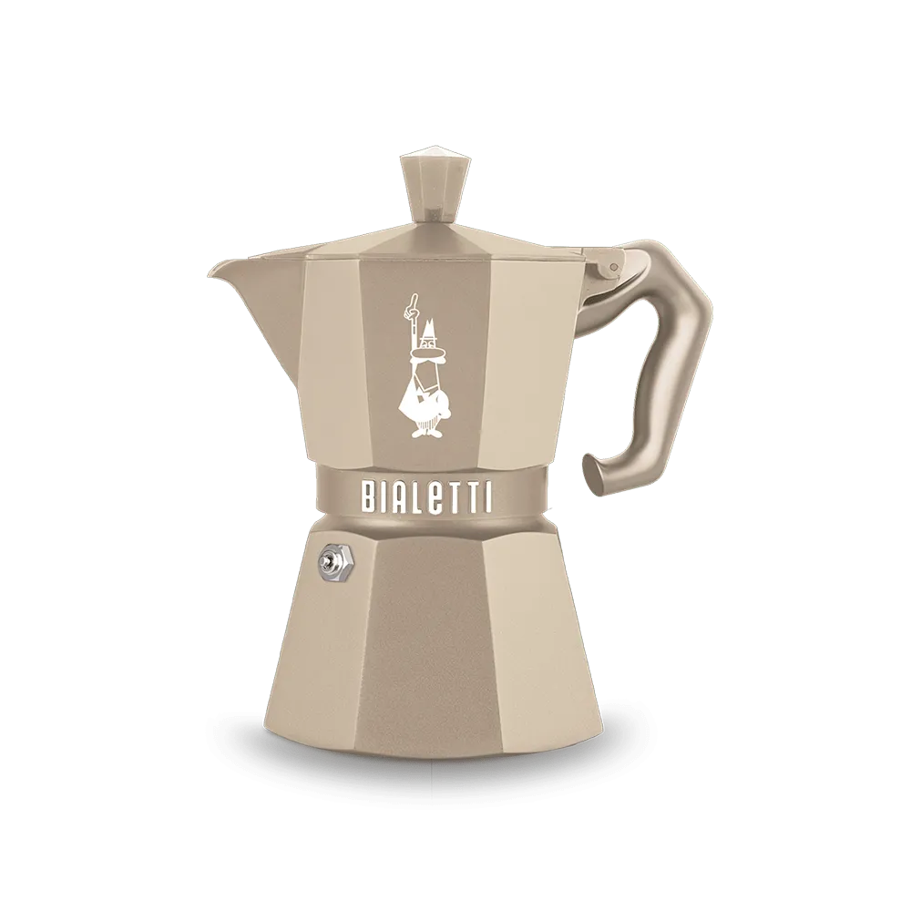 Moka per Induzione Desert Sand 3 tz