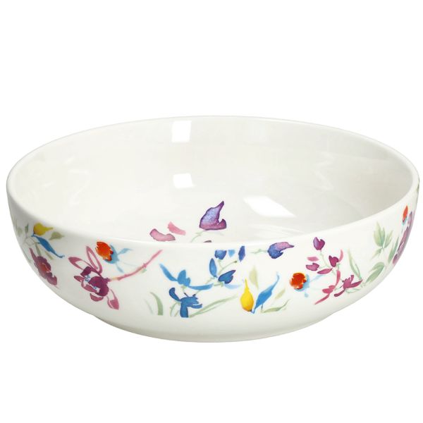 Servizio piatti 18 pezzi Iris Porcellana Bianco