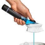 Spazzola lavapiatti con dispenser detersivo