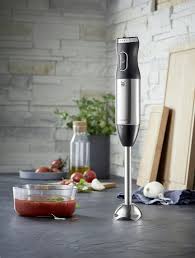 WMF Kult X Frullatore ad Immersione 600W - Cromargan® Nero - 4 Lame