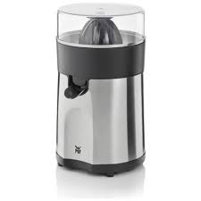 WMF Stelio Spremiagrumi Elettrico 85W - Acciaio Inox con 2 Coni - Cromargan®