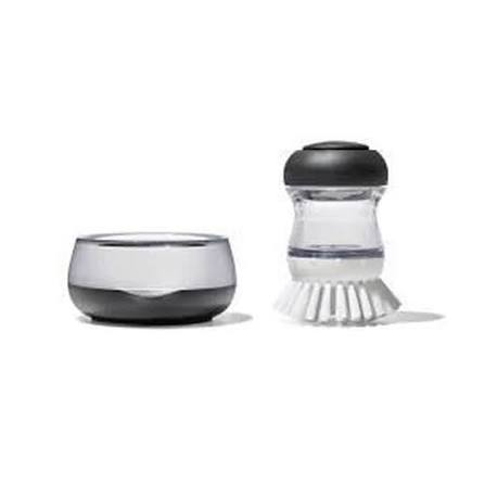 Spazzola lavapiatti con dispenser detersivo