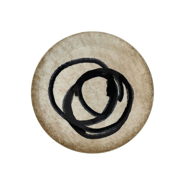 Servizio piatti 18 pezzi Maori Porcellana Beige