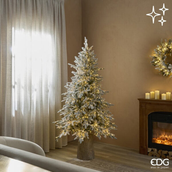 Pino Cortina Innevato 180 CM C/1800Miniled