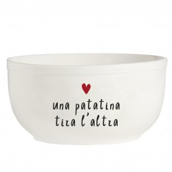 Insalatiera Una patatina tira l'altra Insalatiera Una patatina tira l'altra