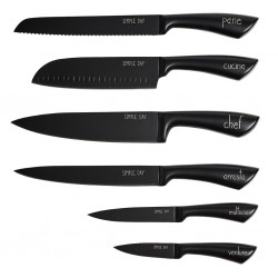 Set 6 coltelli da cucina Funzioni