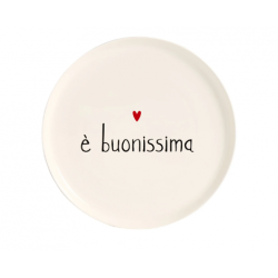Piatto pizza E' buonissima 31,5 cm