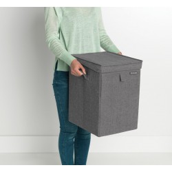 Porta biancheria Box 35L-Pepper Black