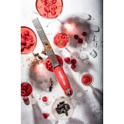 Grattugia Microplane rosso borgogna