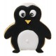 Tagliabiscotti grande pinguino, acciaio inossidabile, 9,5 cm