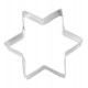 Tagliabiscotti stella, acciaio inox, 8 cm