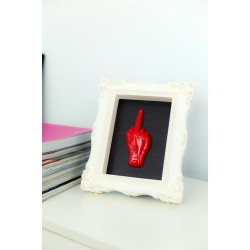 Quadretto Finger Red Quadretto Finger Red