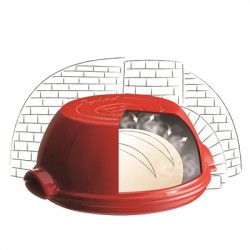 Cuoci pane in ceramica rotondo Emile Henry Cuoci pane in ceramica rotondo Emile Henry