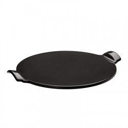 Pizza stone liscio nero