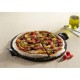 Pizza stone liscio nero