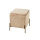 Pouf quadrato sand brown