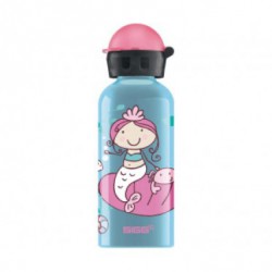 Borraccia Alluminio Con Chiusura Ermetica 0,4L Borraccia Alluminio Con Chiusura Ermetica E Priva Di Sostanze Nocive /& All My Friends Borraccia Bambini Sigg Sharkies Borraccia Bambini 0,4L