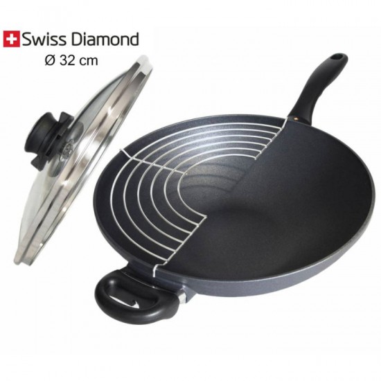 Wok C/Cop. Ø 32Cm per INDUZIONE Wok C/Cop. Ø 32Cm per INDUZIONE