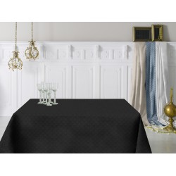 Tovaglia a metro Jacquard Amigoni Negro Tovaglia a metro Jacquard Amigoni Negro