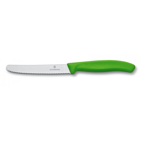 Coltello da Tavola Ondulato Verde