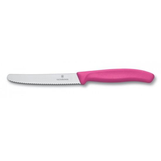 Coltello da Tavola Ondulato Rosa