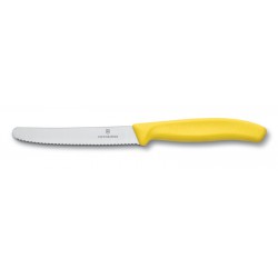 Coltello da Tavola Ondulato Giallo Coltello da Tavola Ondulato Giallo