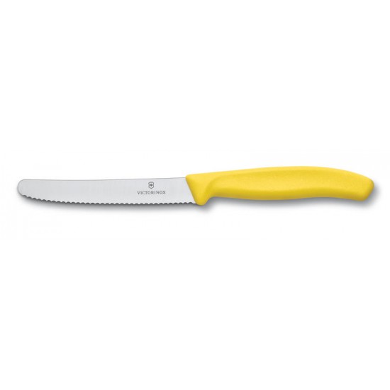 Coltello da Tavola Ondulato Giallo