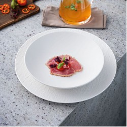Ciotola piana Manufacture Rock Blanc  Ciotola piana Manufacture Rock Blanc