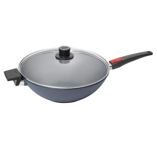 Wok 34cm con coperchio Diamond Lite